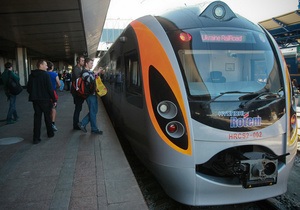 Скоростными поездами Интерсити воспользовались свыше 1,2 млн украинцев