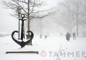 новини Одеси - погода в Одесі - снігопади в Одесі