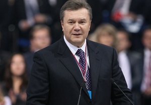 Янукович: Підписання договору з Shell дозволить Україні збільшити власний видобуток газу