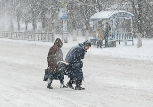 Прогноз погоди - у найближчі дні в Україні очікуються хуртовини та снігопади