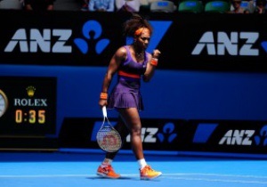 Australian Open. Серена Уильямс разгромила соперницу, несмотря на травму