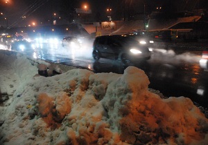 Київ - прибирання снігу