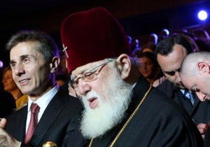 Янукович нагородив орденом патріарха Грузії