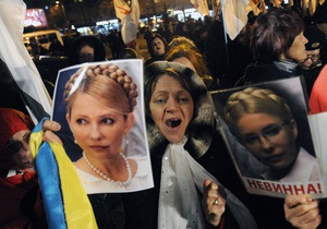 Прокурор: Акція непокори Тимошенко - це її примха