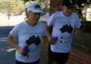 Подружня пара похилого віку має намір щодня пробігати марафон