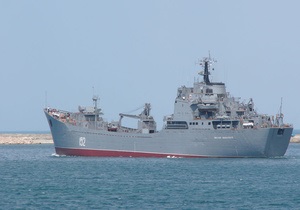 Росія - Сирія - кораблі