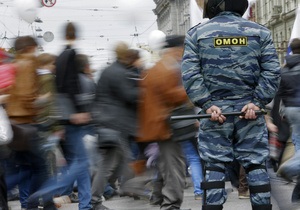 У Санкт-Петербурзі затримано близько 60 учасників несанкціонованого мітингу