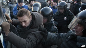 Марш опозиції в Росії вилився в арешти лідерів
