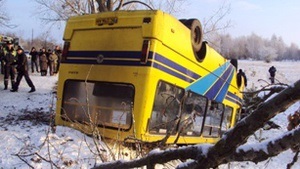 У Львівській області перекинувся рейсовий автобус: постраждали 17 людей