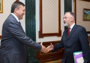 Янукович привітав Табачника з 49-річчям