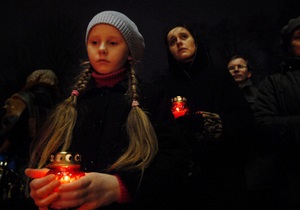 В Україні стартувала акція пам яті жертв Голодомору