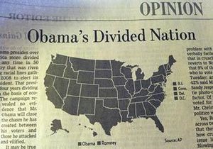 Одна з головних газет Америки назвала Обаму переможцем у всіх штатах