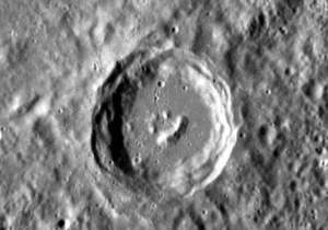 Зонд NASA сфотографував на Меркурії смайлик