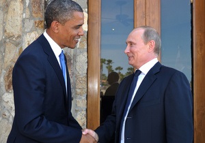 Путін  вельми позитивно  сприйняв перемогу Обами на виборах
