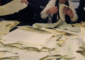 У дев яти мажоритарних округах України ще не визначили переможців через продовження підрахунку голосів
