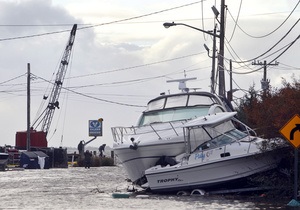 Наслідки урагану Сенді: У затоку Нью-Джерсі витекло більше мільйона літрів нафтопродуктів