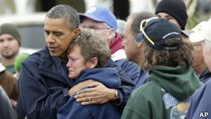 Обама відновлює кампанію після шторму Сенді