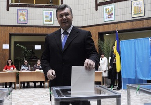 Янукович про вибори: Наша країна вкотре підтвердила вірність демократичним стандартам