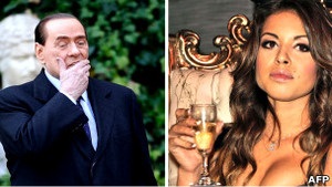 Берлусконі заперечує інтимні стосунки з неповнолітньою танцівницею
