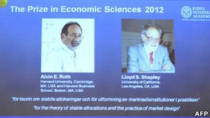 Нобелівську премію з економіки присудили американцям Роту і Шеплі