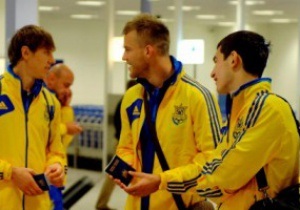 Сборная Украины по футболу отправилась в Молдову