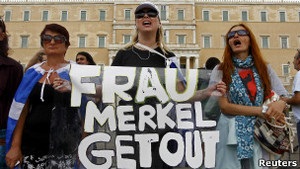 Меркель запевнила Грецію у підтримці Німеччини