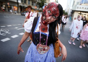 У США відбувся парад зомбі