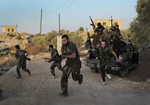 Дамаск заборонив артилерії і авіації атакувати повстанців на кордоні з Туреччиною