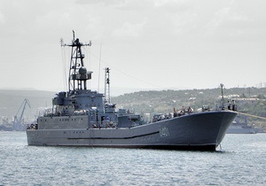 Десантний корабель українських ВМС став на ремонт