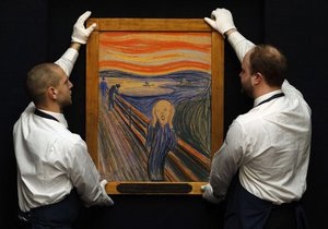 У Нью-Йорку виставлять знамениту картину Мунка Крик