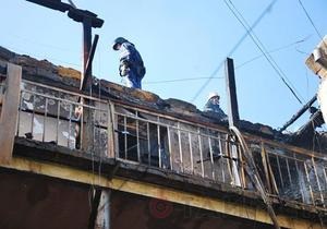 В Одесі внаслідок пожежі вигоріли десять квартир і дах
