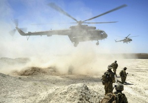В Афганістані двоє військовослужбовців НАТО загинули в аварії вертольота