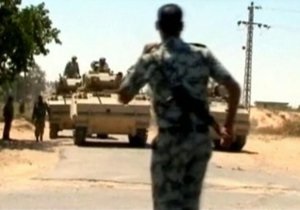 Єгипет на вимогу Ізраїлю виводить танки з Синайського півострова