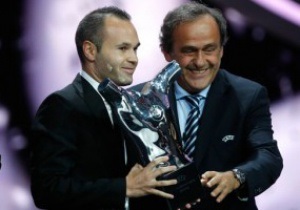 Іньєста прокоментував отримання нагороди Найкращому футболістові Європи