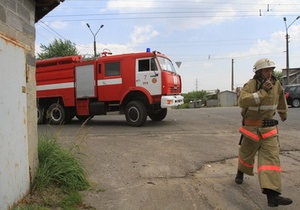 У київському гаражному кооперативі сталася пожежа