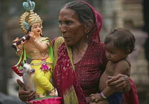 Індуси святкують день народження Крішни
