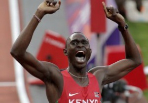 Кениец Давид Рудиша с мировым рекордом выиграл золото Олимпиады-2012 на дистанции 800 м
