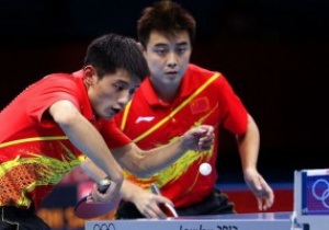 Китайська чоловіча пара виграла золото Олімпіади-2012 у настільному тенісі