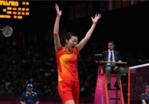 Китайская бадминтонистка Ли Сюэжуй выиграла золото в одиночном турнире на Олимпиаде-2012