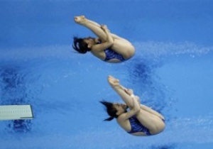 Прыжки в воду. Китаянки завоевывают олимпийское золото, украинки - на шестом месте