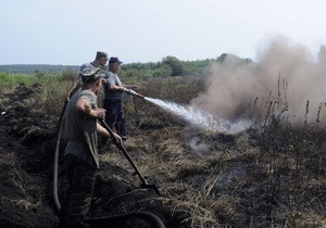 У Коблево поблизу баз відпочинку почалася пожежа