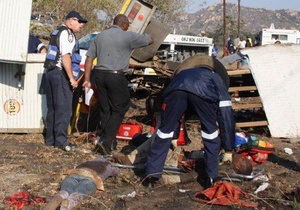 У ПАР зіткнулися вантажівка та потяг: понад 20 загиблих