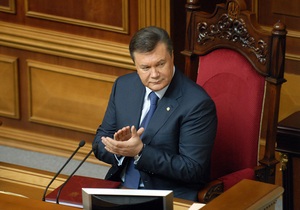 Янукович створив робочу групу на чолі з Льовочкіним з розробки щорічного послання до Ради