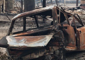 У Львівській області в авто згоріли дві людини