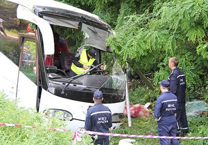 Водія автобуса з паломниками, що розбився під Черніговом, заарештували