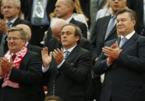Финал Евро-2012 посетят Янукович и Коморовский