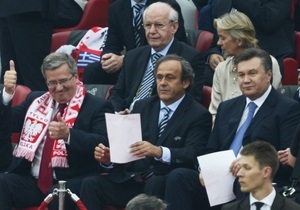 Янукович і Коморовський разом подивляться фінальний матч Євро-2012