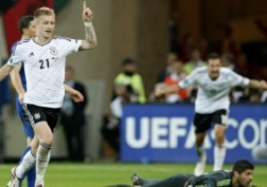 Германия установила рекорд Евро-2012 по проценту владения мячом