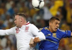 Матч Англия - Украина собрал рекордную телеаудиторию за последние пять лет