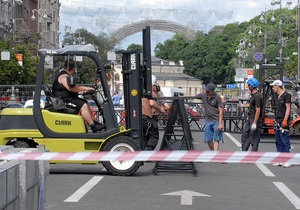 Через матч Швеція-Франція сьогодні в Києві буде перекритий ряд вулиць